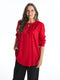 Crew Neck Straight Women Blouse